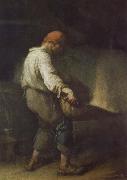 The Winnower Jean Francois Millet